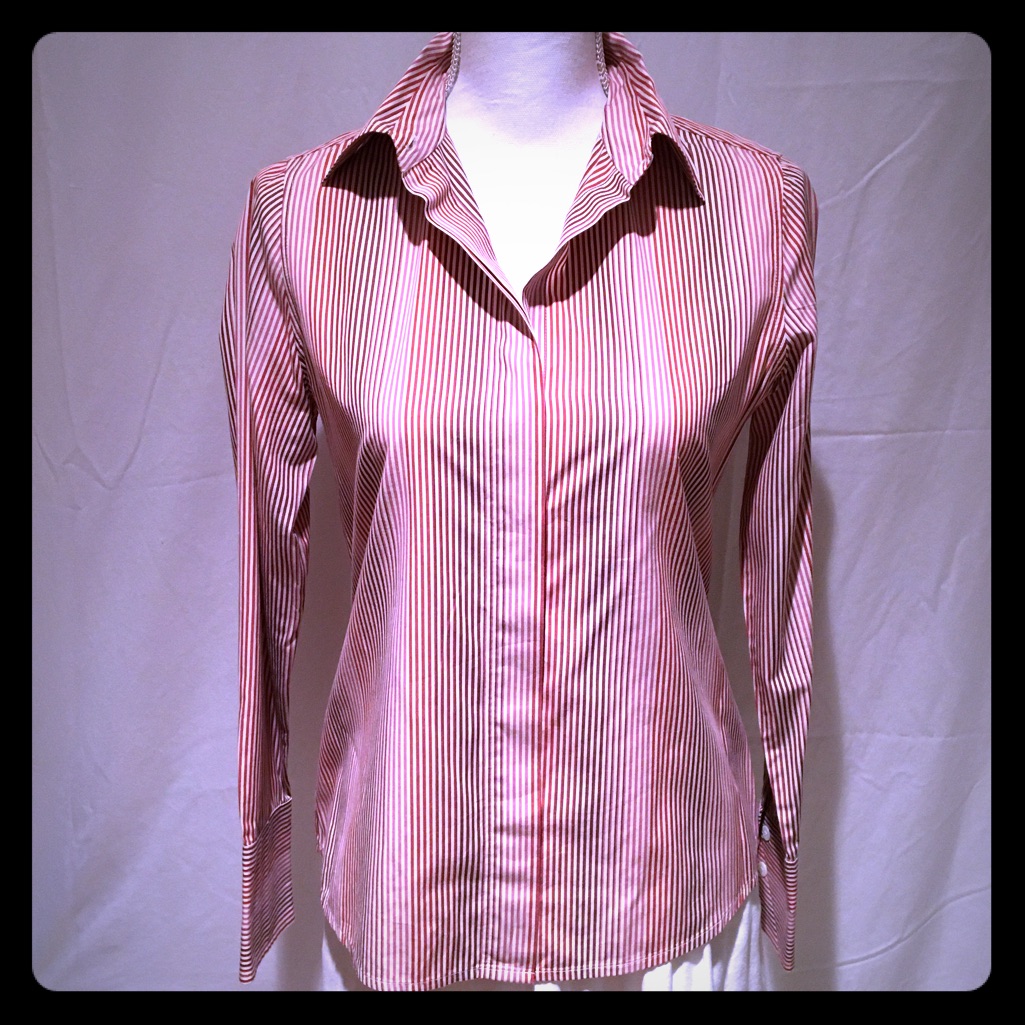 Red Br Button Down - So Versatile!